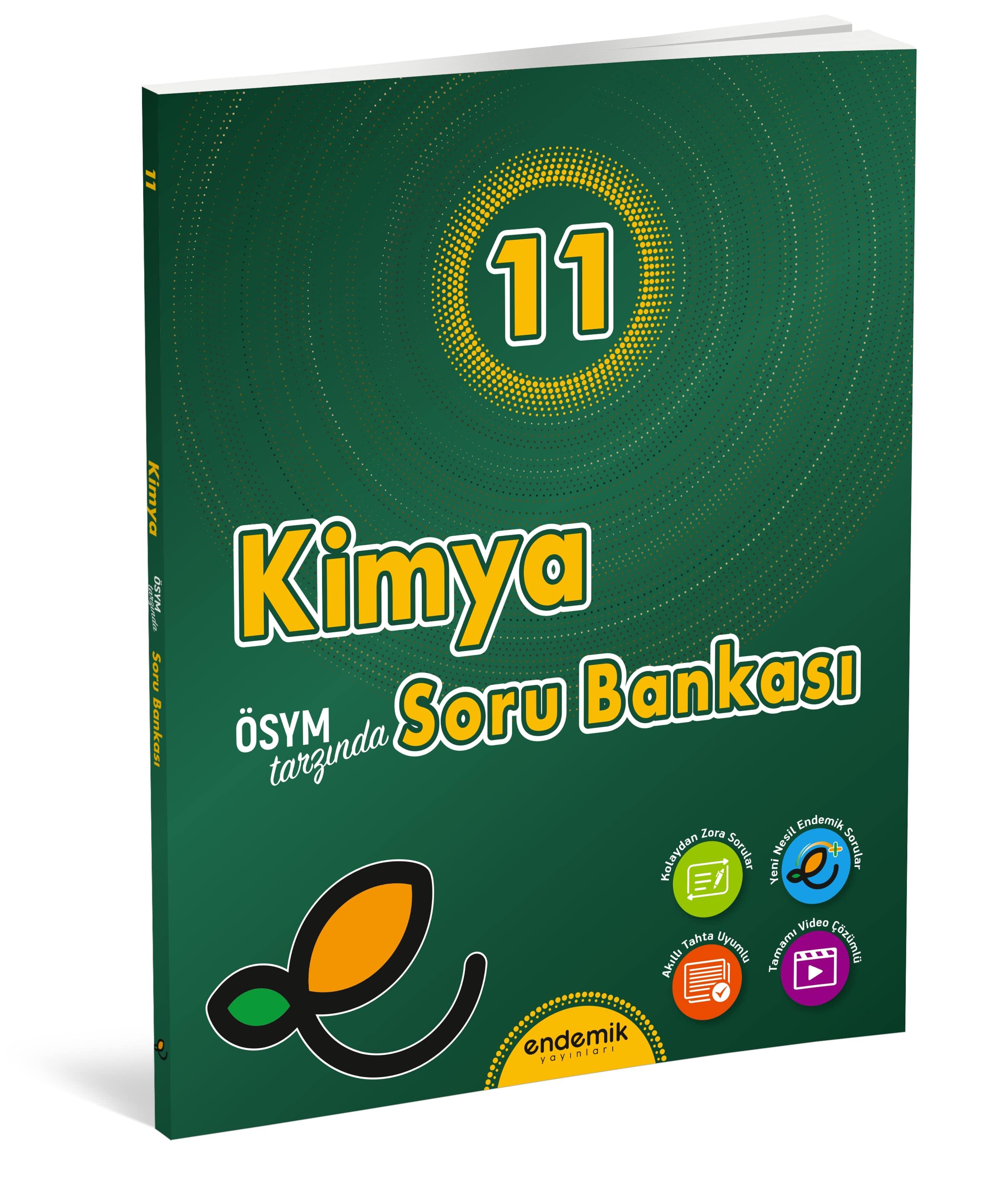 Endemik Yayınları 11.Sınıf Kimya Soru Bankası